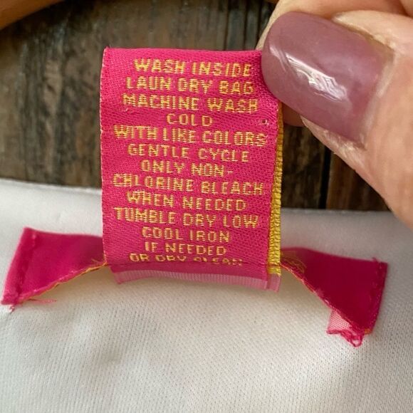 Catherine Maldonado XS White Eyelet Angel BOHO Flowy Flared Sleeves Blouse - Picture 4 of 8